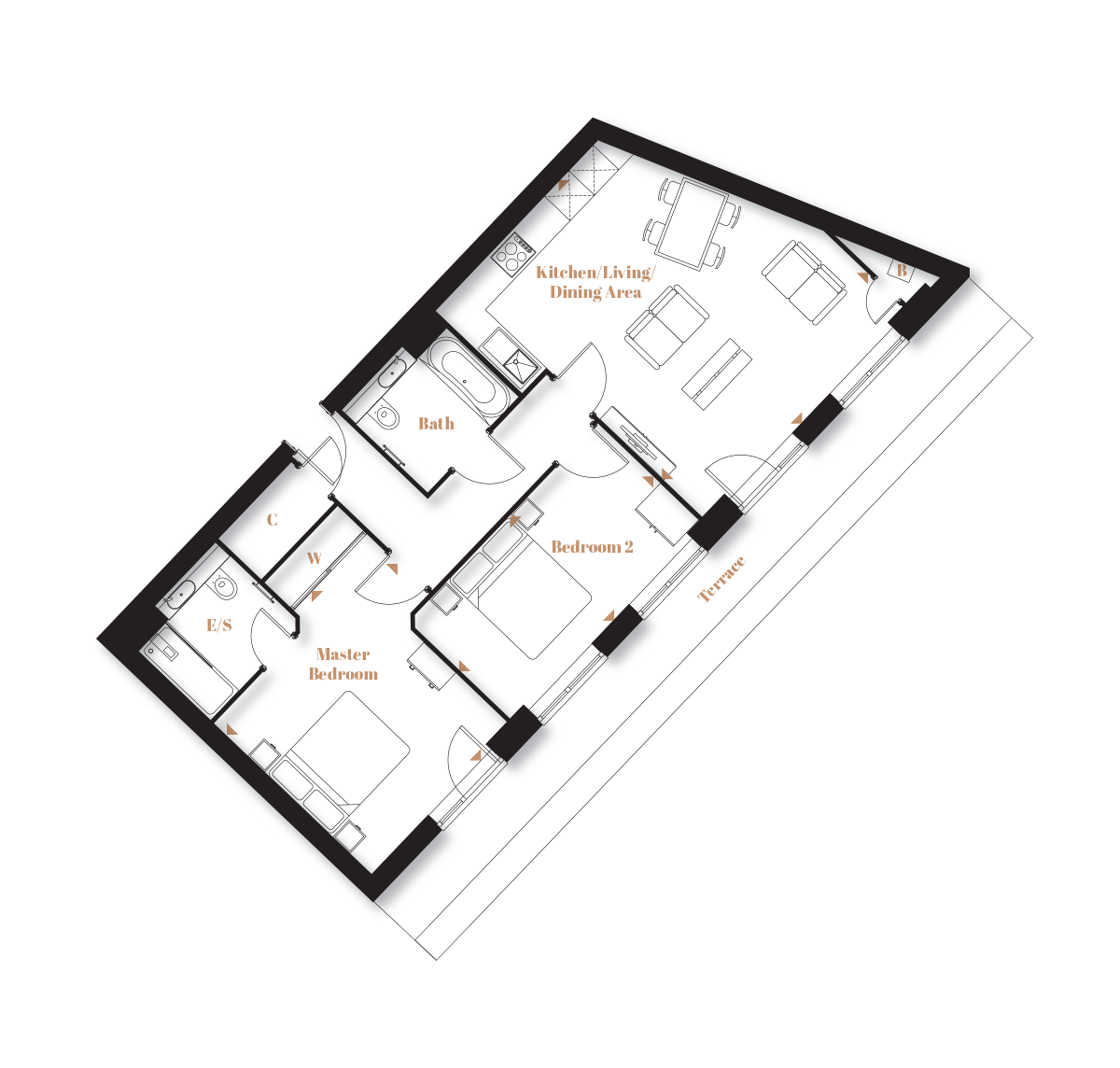 Type 20 – The Duchess - Langley Square - Weston Homes