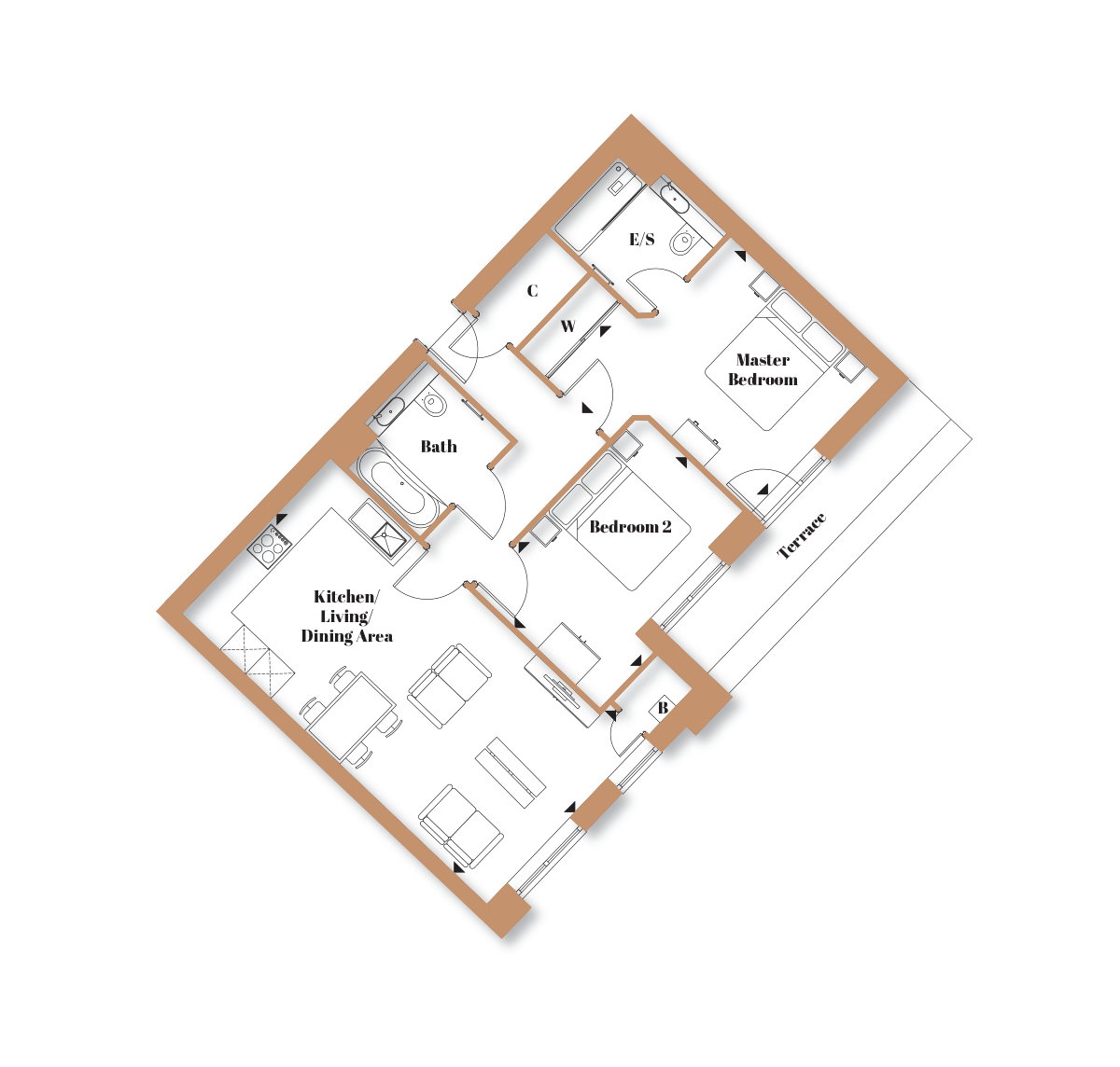 Type 21 – The Duchess - Langley Square - Weston Homes