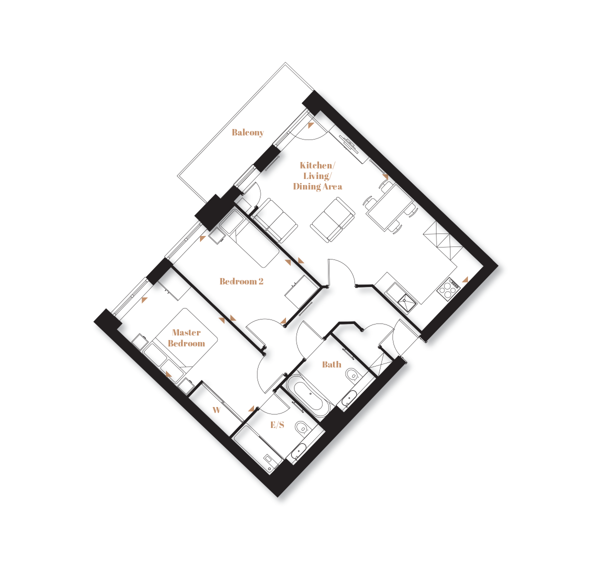 Type 14 – The Duchess - Langley Square - Weston Homes