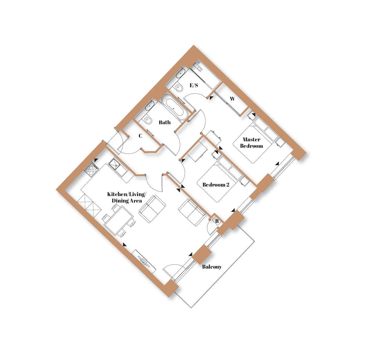 Type 15 – The Duchess - Langley Square - Weston Homes