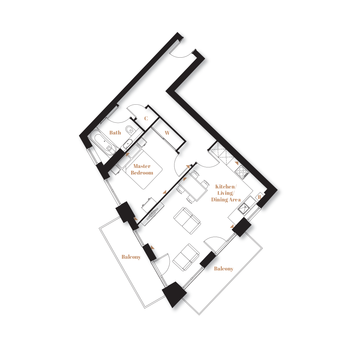 Type 6 – The Duchess - Langley Square - Weston Homes