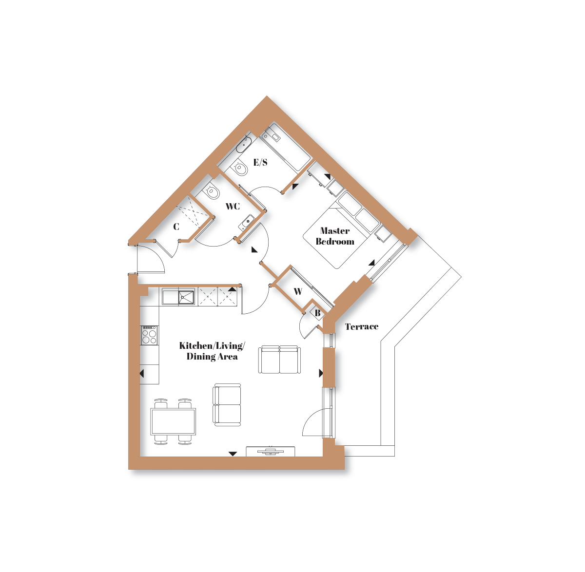 Type 11 – The Monarch - Langley Square - Weston Homes