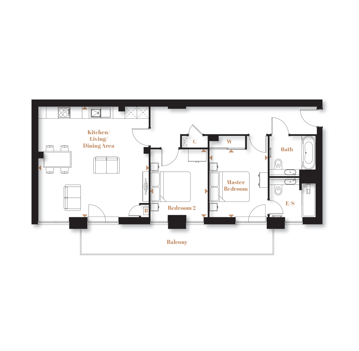 Type 16 – The Monarch - Langley Square - Weston Homes