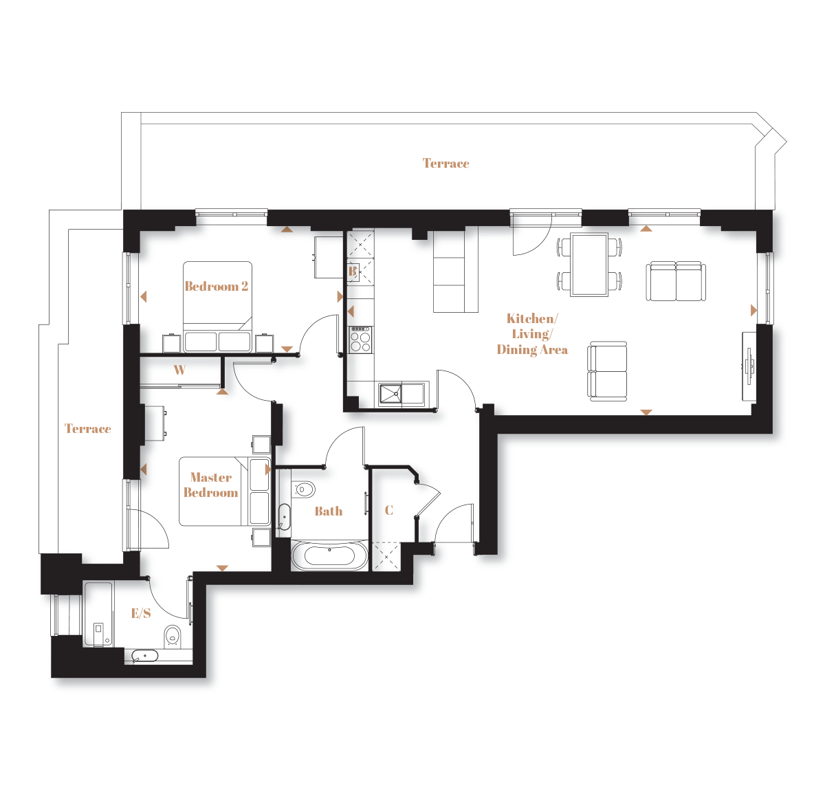 Type 27 – The Monarch - Langley Square - Weston Homes