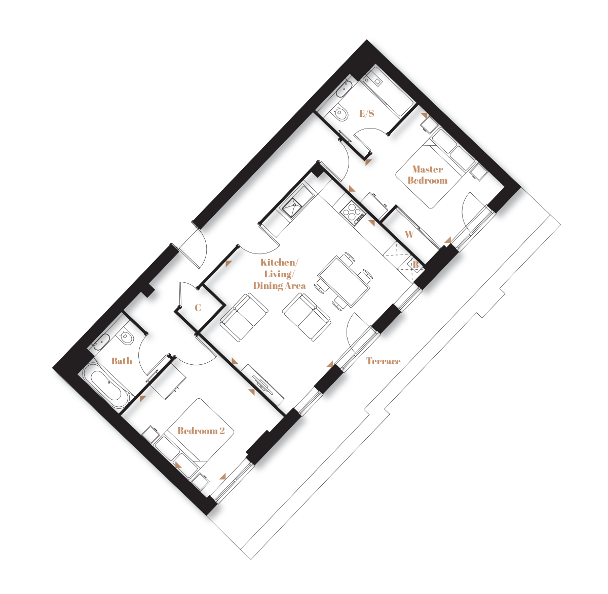 Type 33 – The Monarch - Langley Square - Weston Homes