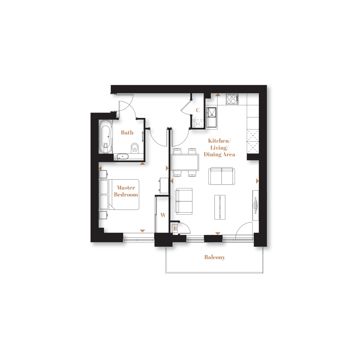 Type 9 – The Monarch - Langley Square - Weston Homes