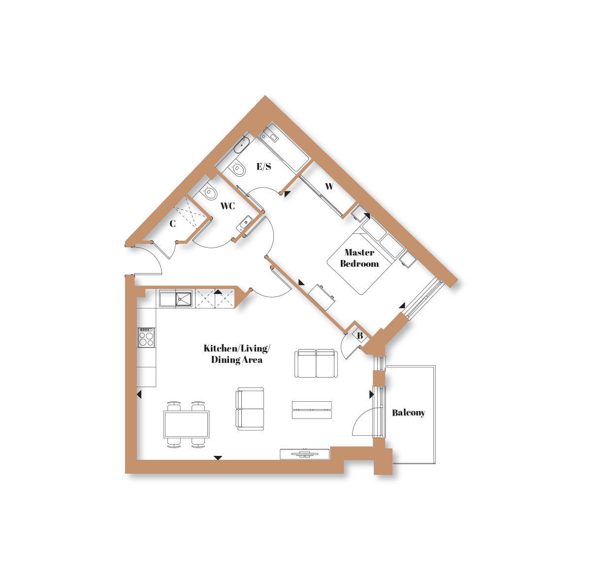 Type 7 – The Monarch - Langley Square - Weston Homes