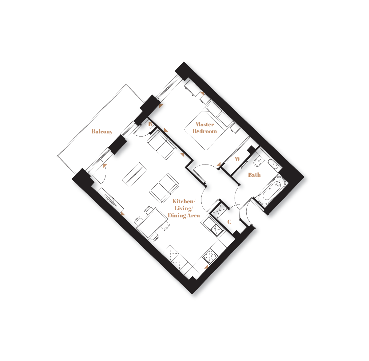 Type 12 – The Monarch - Langley Square - Weston Homes