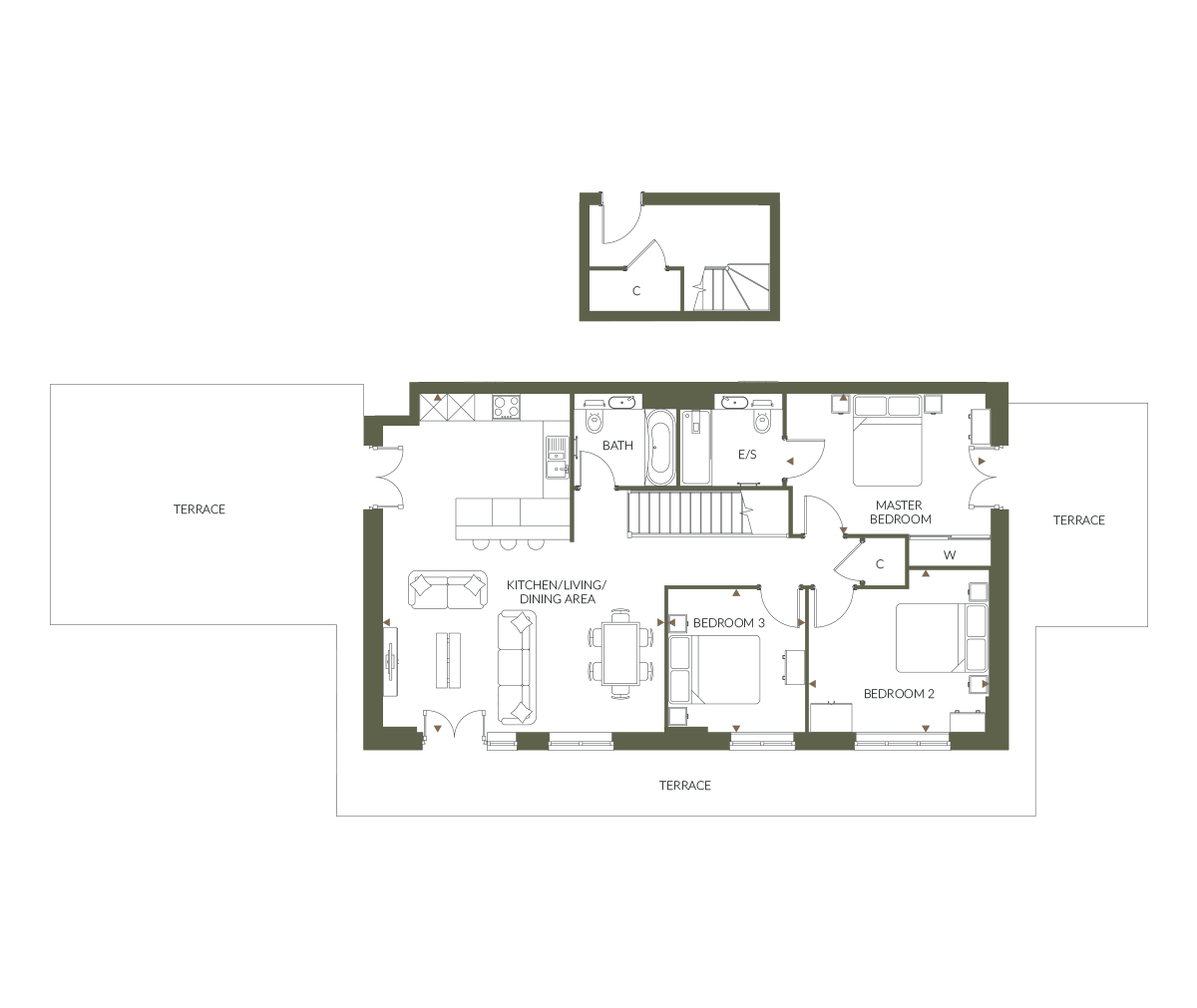 Type 11 – The Atlas - Springfield Park - Weston Homes