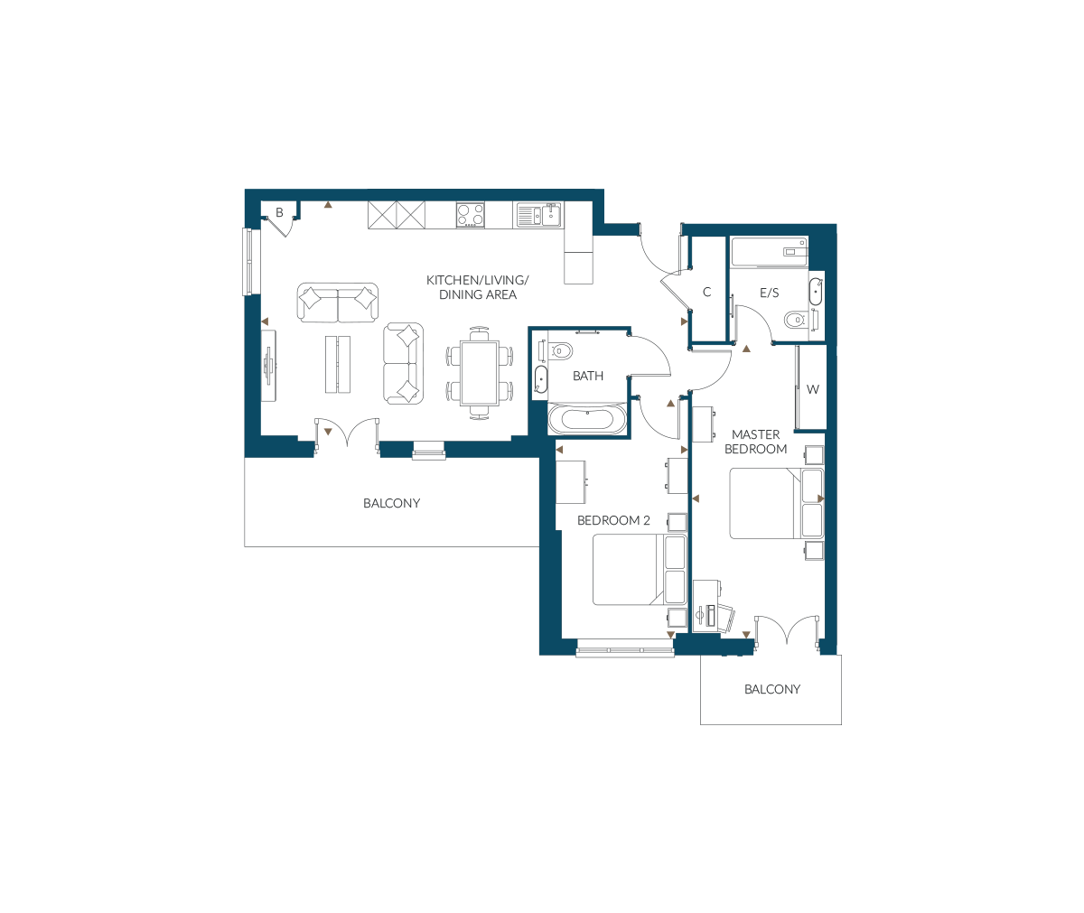 Type 12 – The Atlas - Springfield Park - Weston Homes