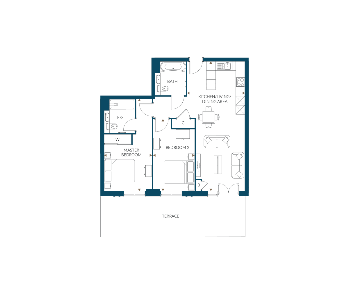 Type 7 – The Atlas - Springfield Park - Weston Homes