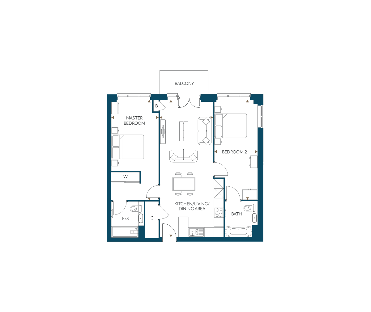 Type 13 – The Atlas - Springfield Park - Weston Homes