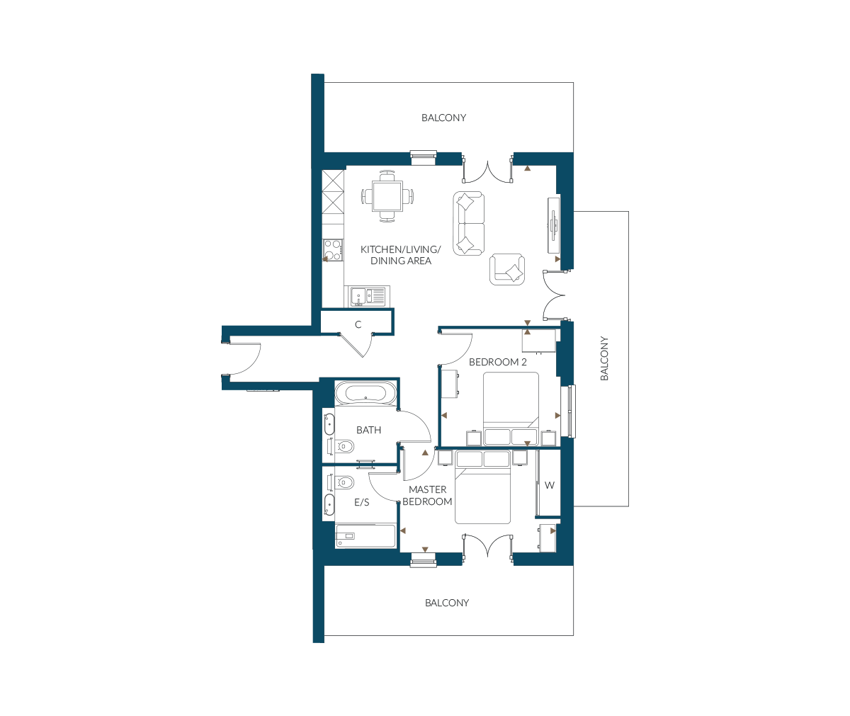 Type 14 – The Atlas - Springfield Park - Weston Homes