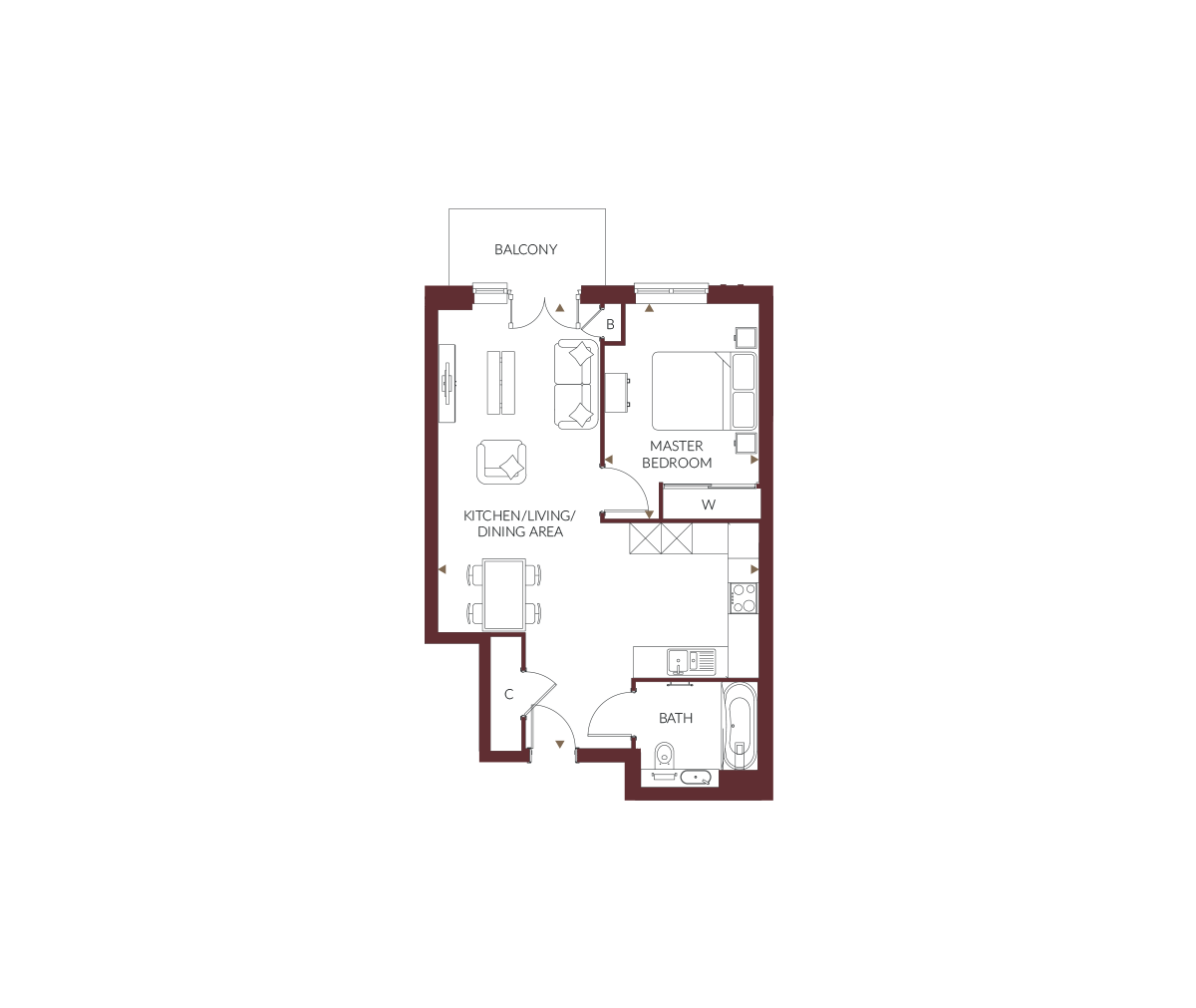 Type 23 – The Colombier - Springfield Park - Weston Homes