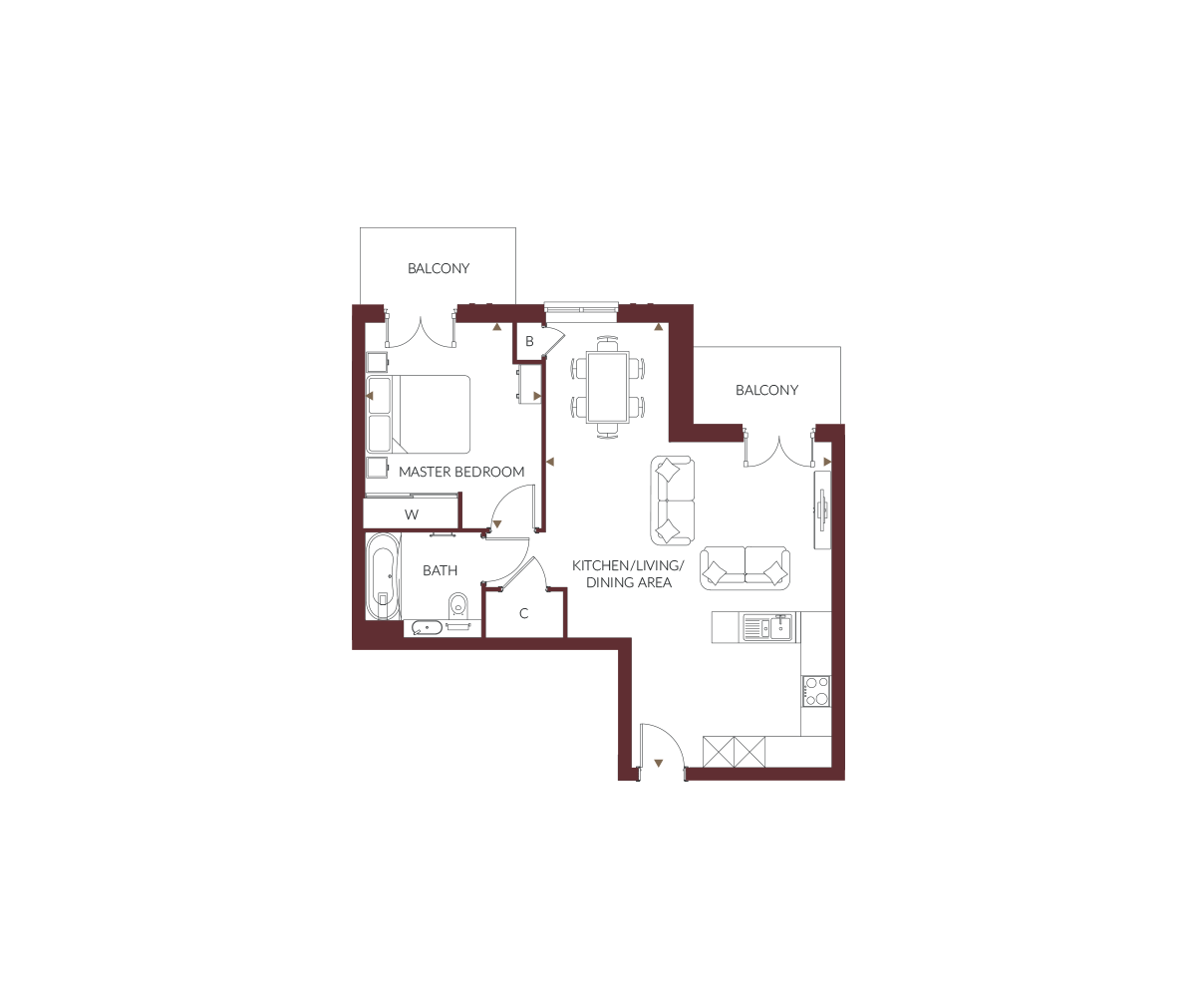 Type 21 – The Imperial - Springfield Park - Weston Homes