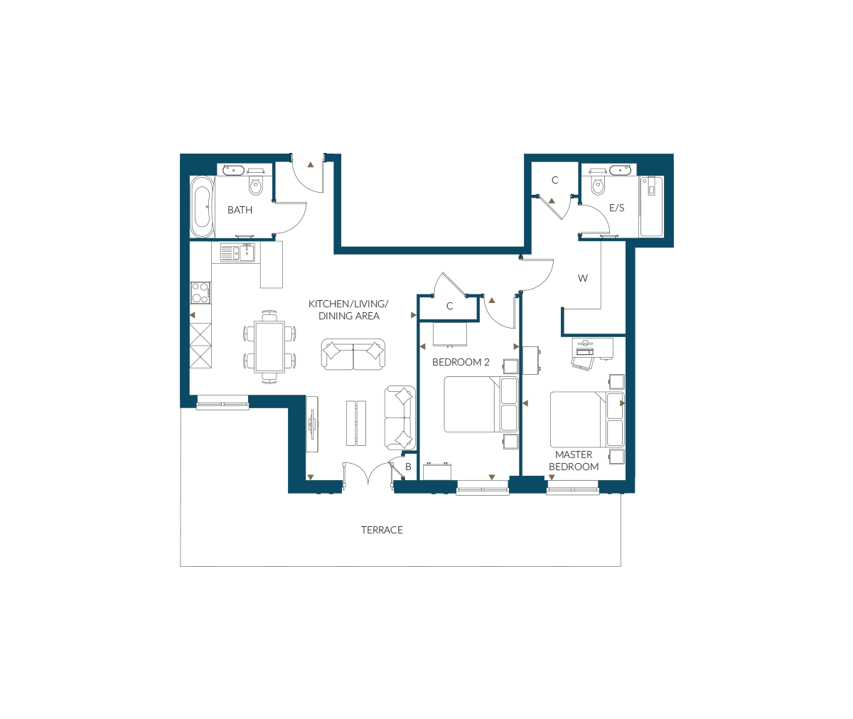Type 18 – The Colombier - Springfield Park - Weston Homes