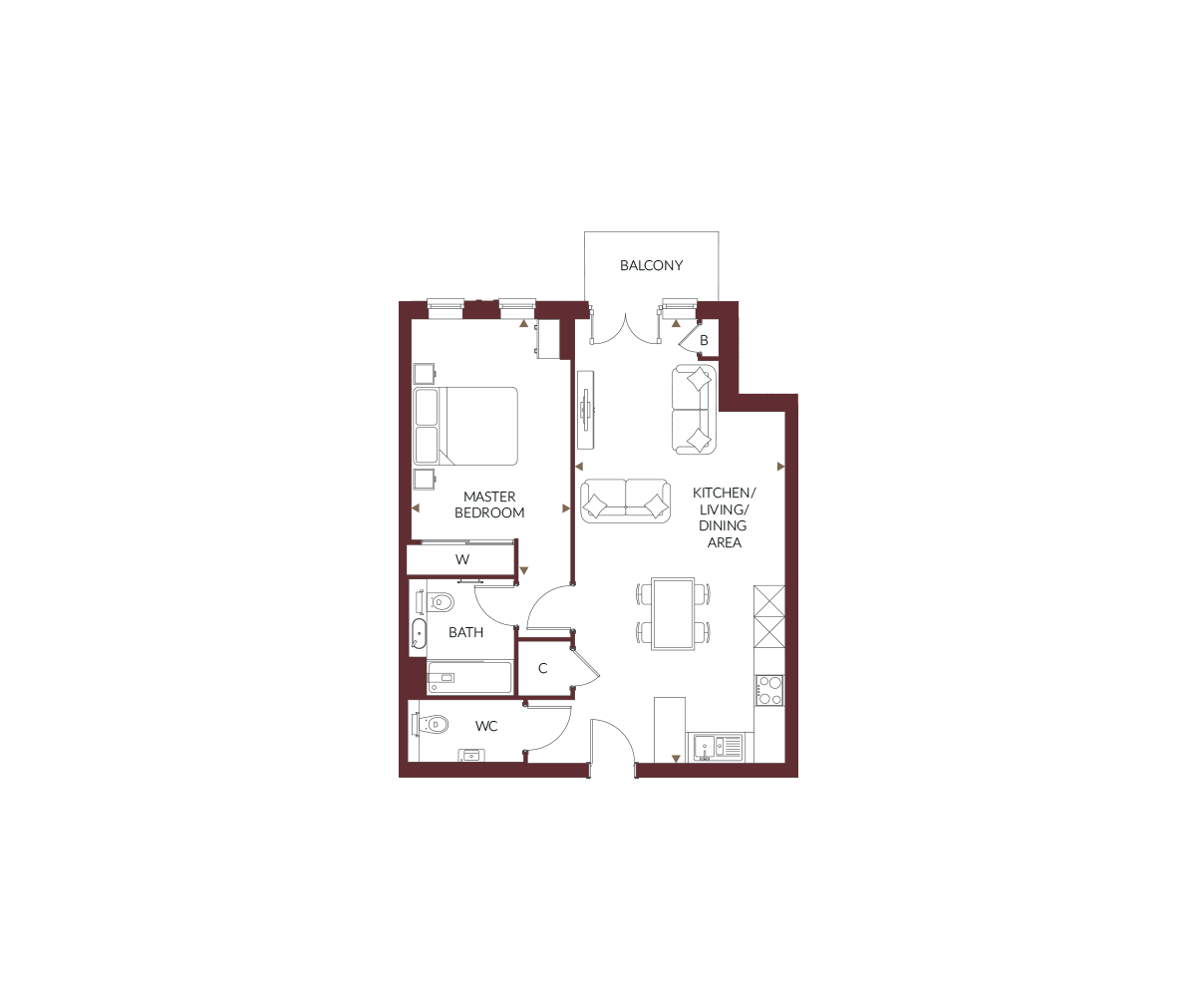 Type 33 – The Imperial - Springfield Park - Weston Homes