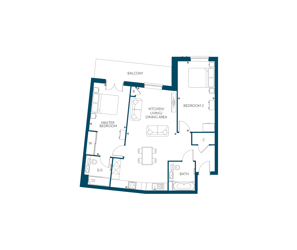 Type 38 – The Imperial - Springfield Park - Weston Homes