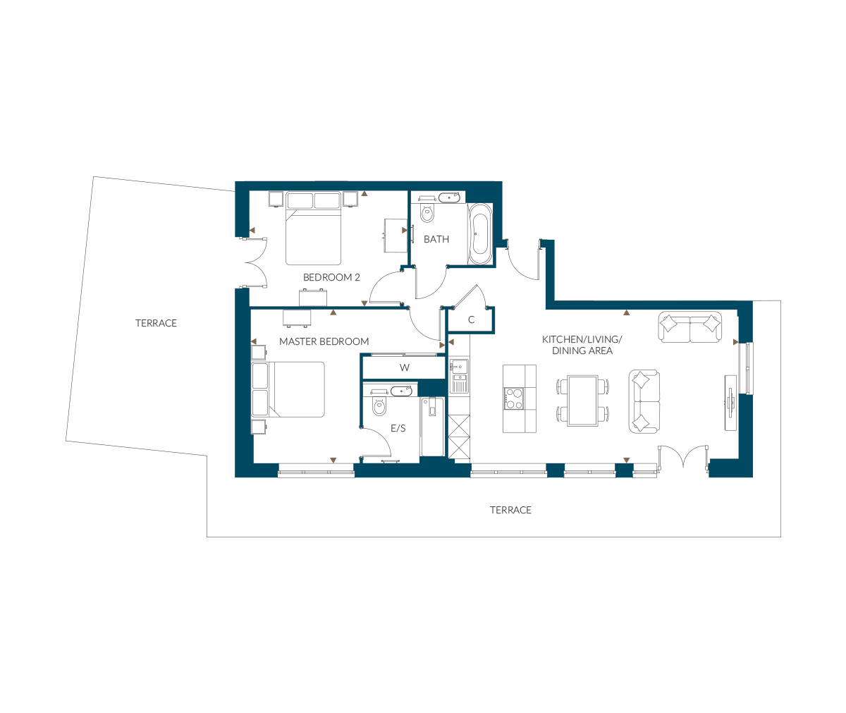 Type 44 – The Imperial - Springfield Park - Weston Homes