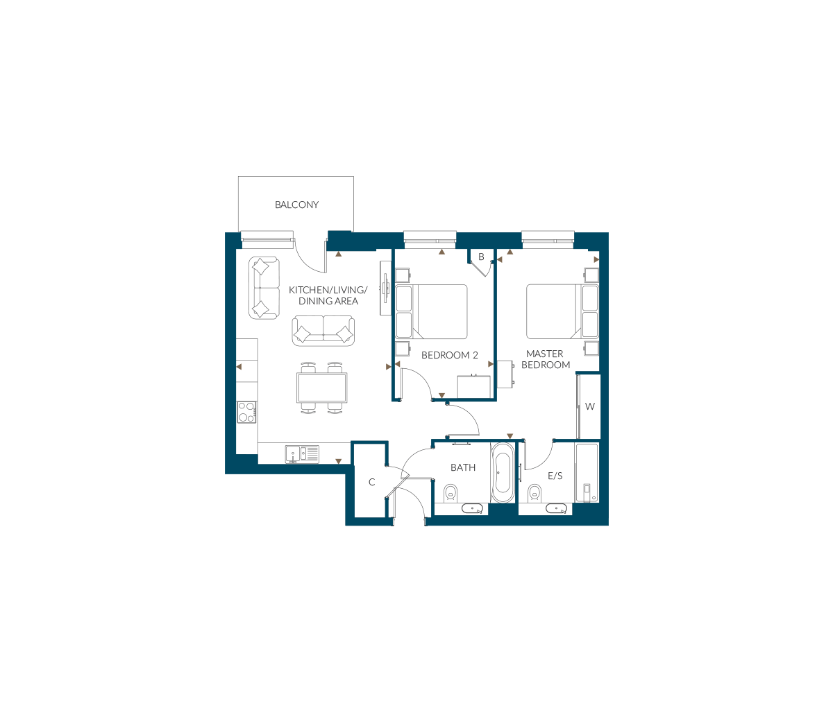 Type 7 – The Creswick - Springfield Park - Weston Homes