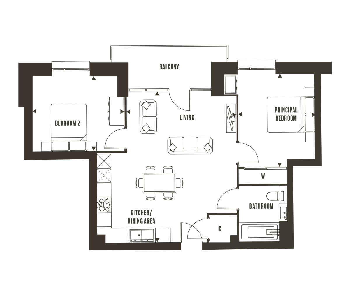 Phase 2 Type 22 - Springfield Park - Weston Homes