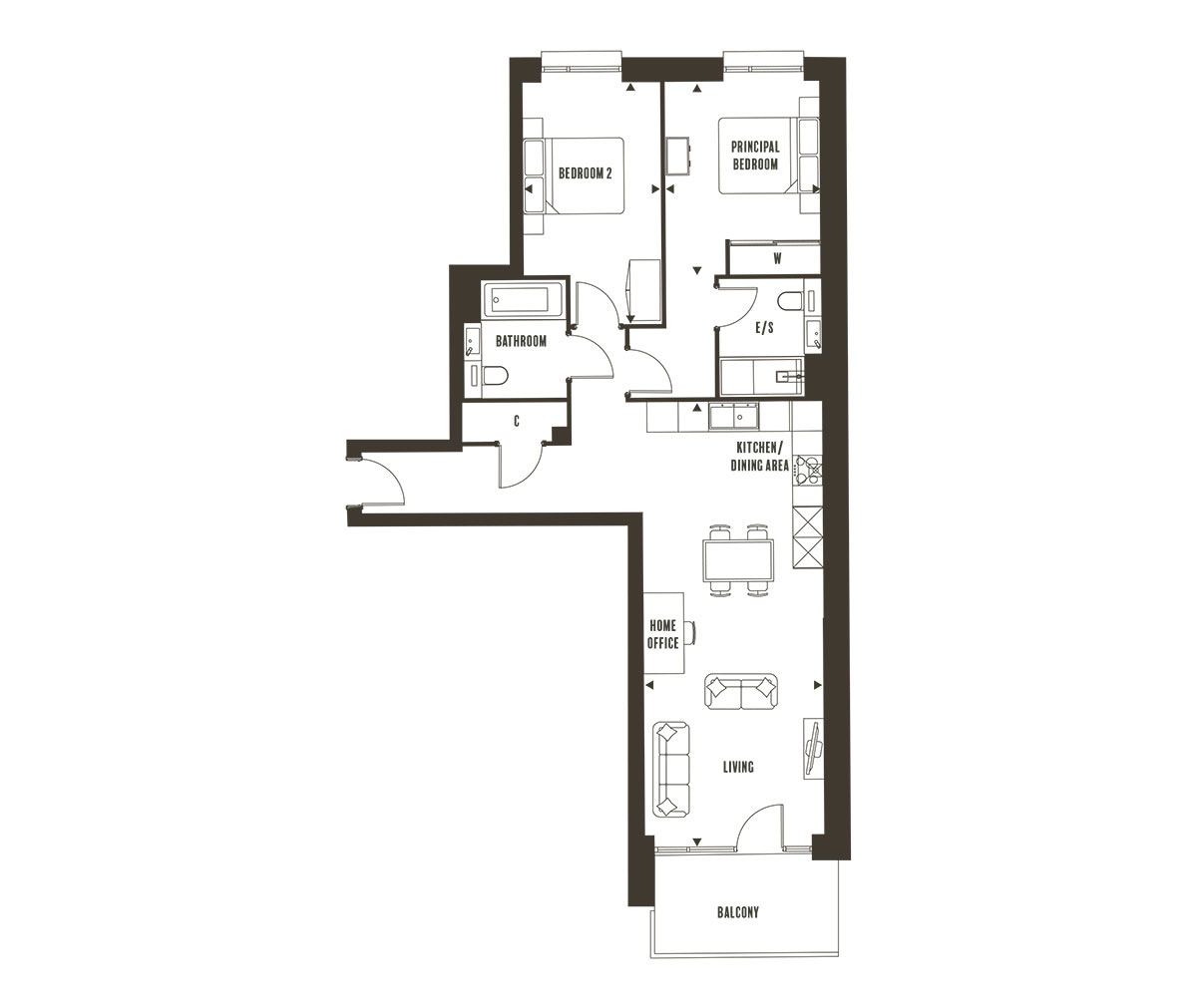 Phase 2 Type 19a – Turner - Springfield Park - Weston Homes