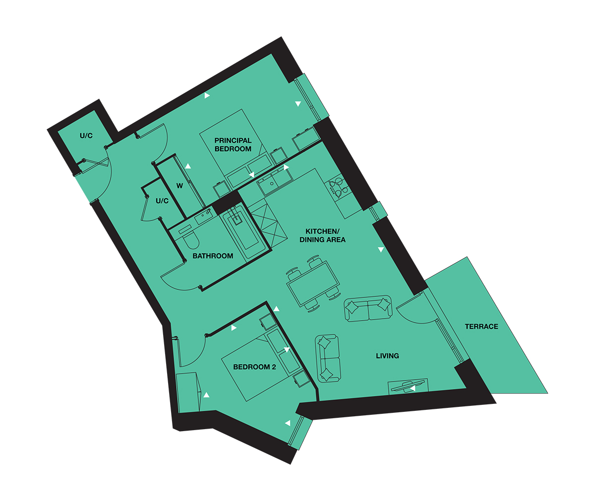Type 2 – Block C - The Venue - Weston Homes