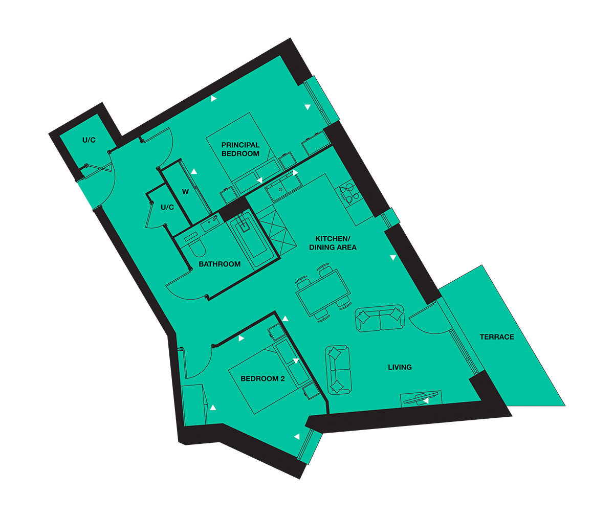 Type 2 – Block A - The Venue - Weston Homes