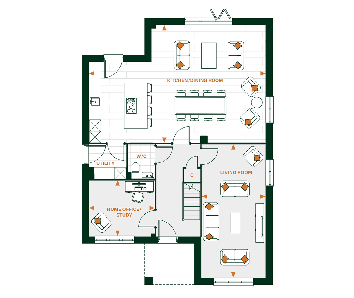 TYPE J - Thornwood Park - Weston Homes