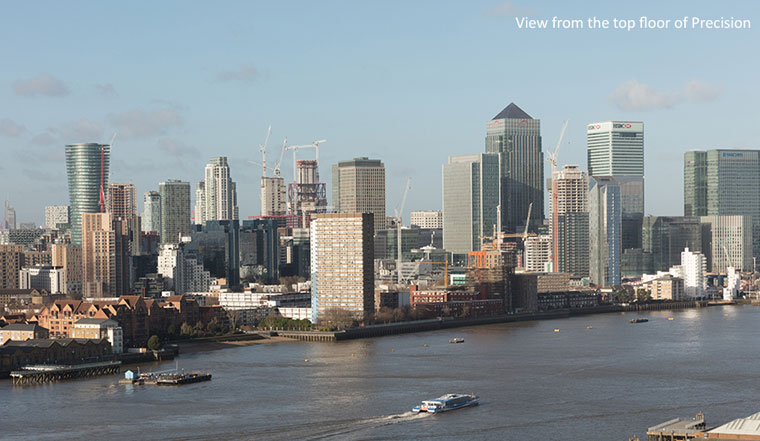 Offering The Very Best Views Of Greenwich And Canary Wharf – The New Skyline Apartments At Precision