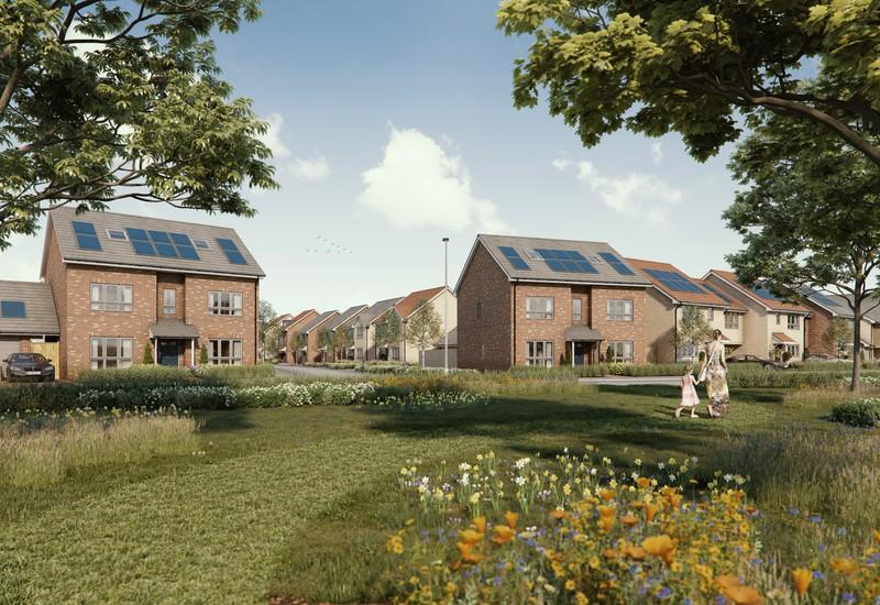 3, 4 & 5 bedroom traditional houses set within an abundance of green space in Thornwood on the outskirts of Epping.